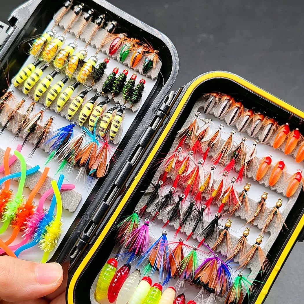 Professional Dry Wet Nymph Fly Fishing Flies For Trout Bass