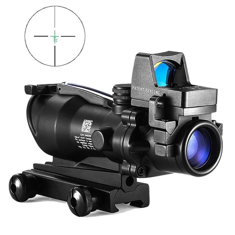 Nabila 4X32 Red Dot Tactical Rifle Scope