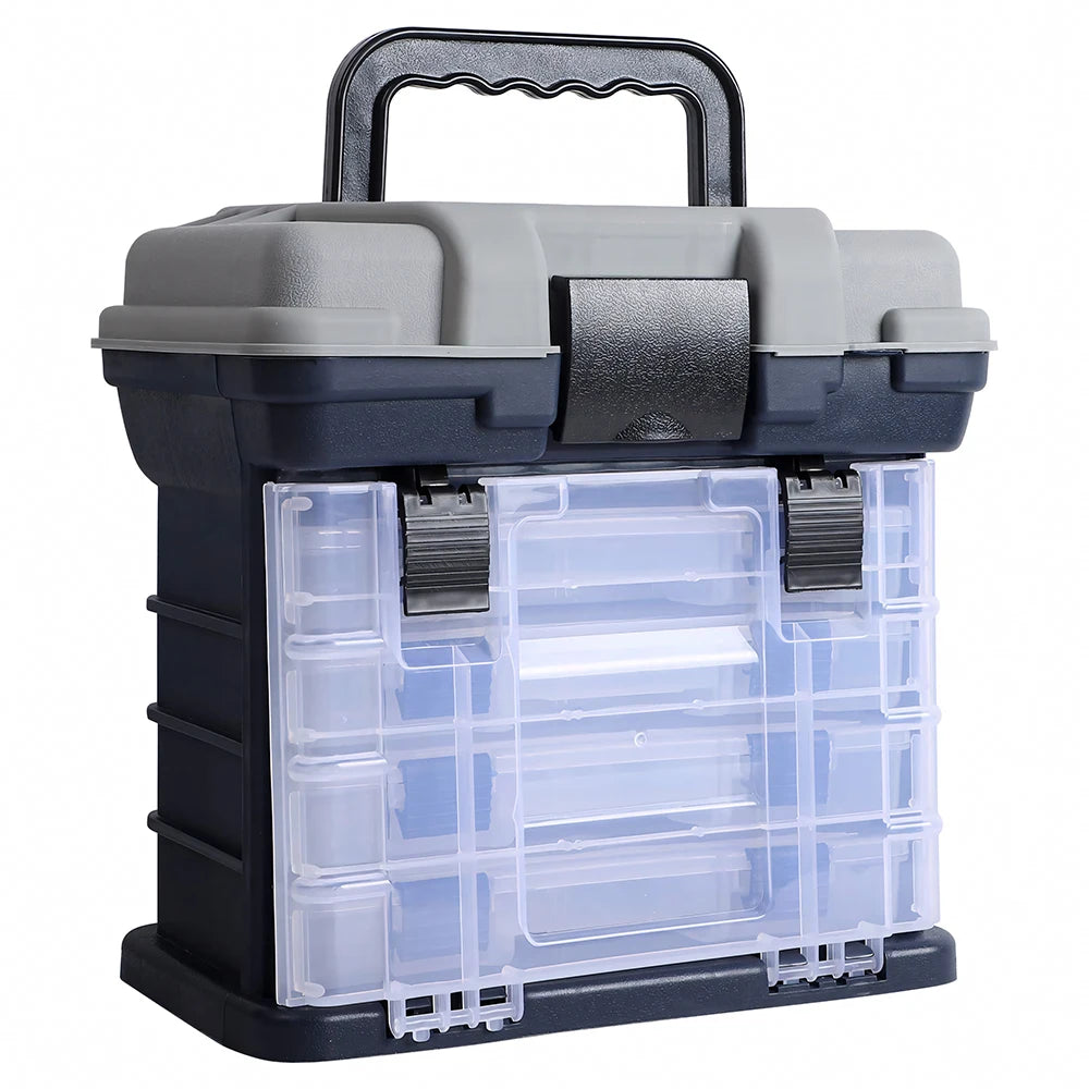 Zoe Fishing Tackle Box Kit With Pliers Lures Storage Organizer