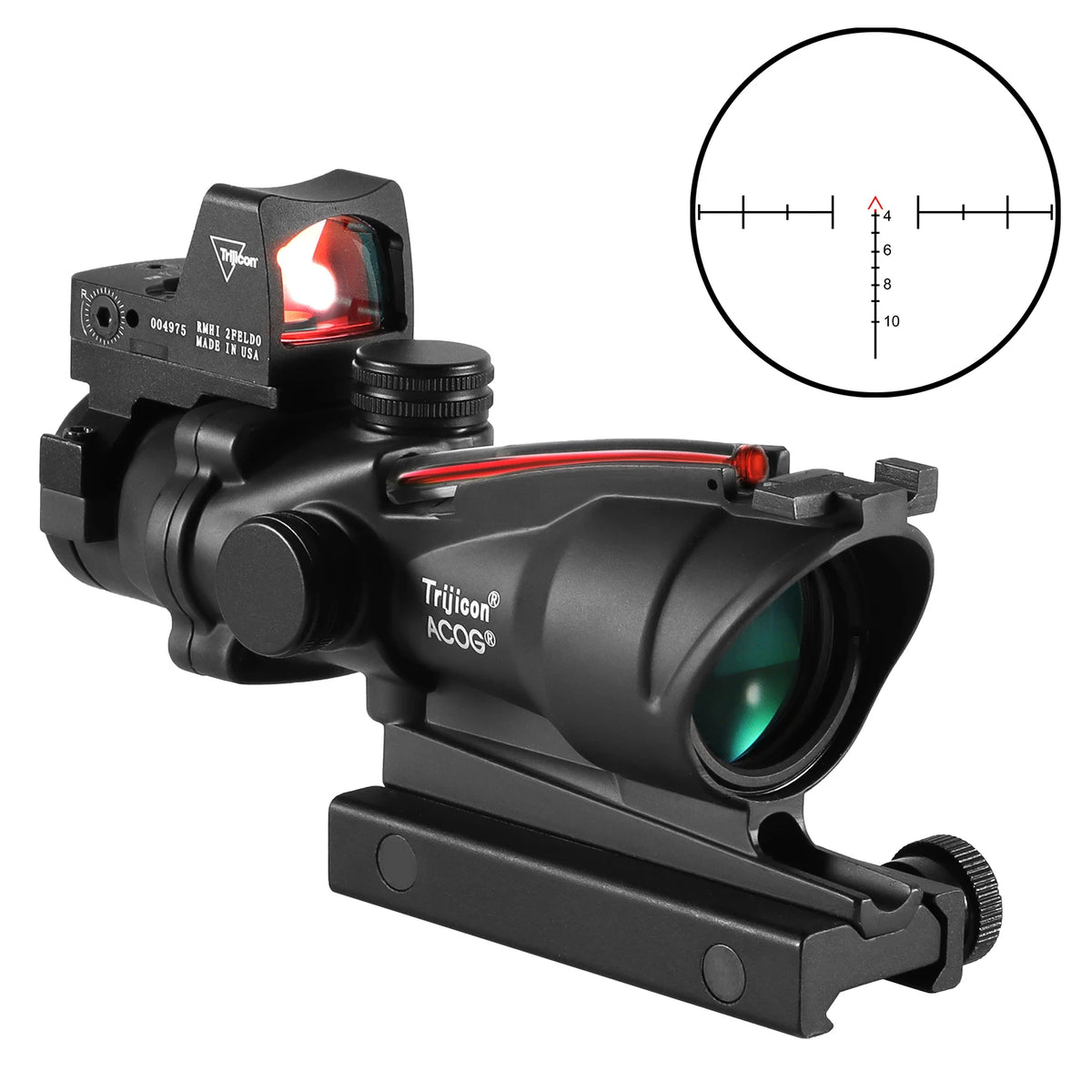 Nabila 4X32 Red Dot Tactical Rifle Scope