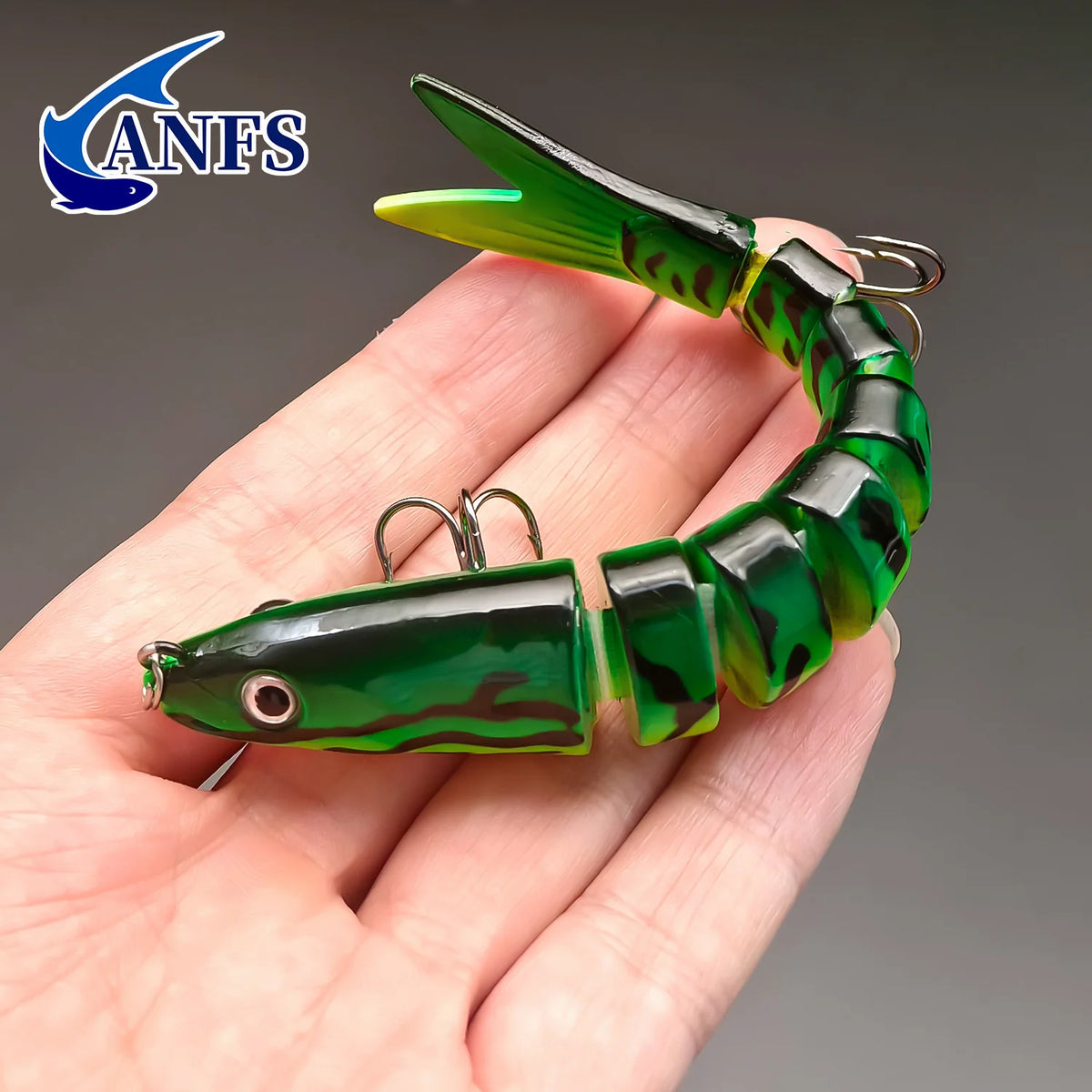 ANFS Multi Jointed Realistic Swimbaits Fishing Lure Set