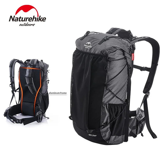 Naturehike Outdoor Hiking Backpack With Rain Cover And Large Capacity
