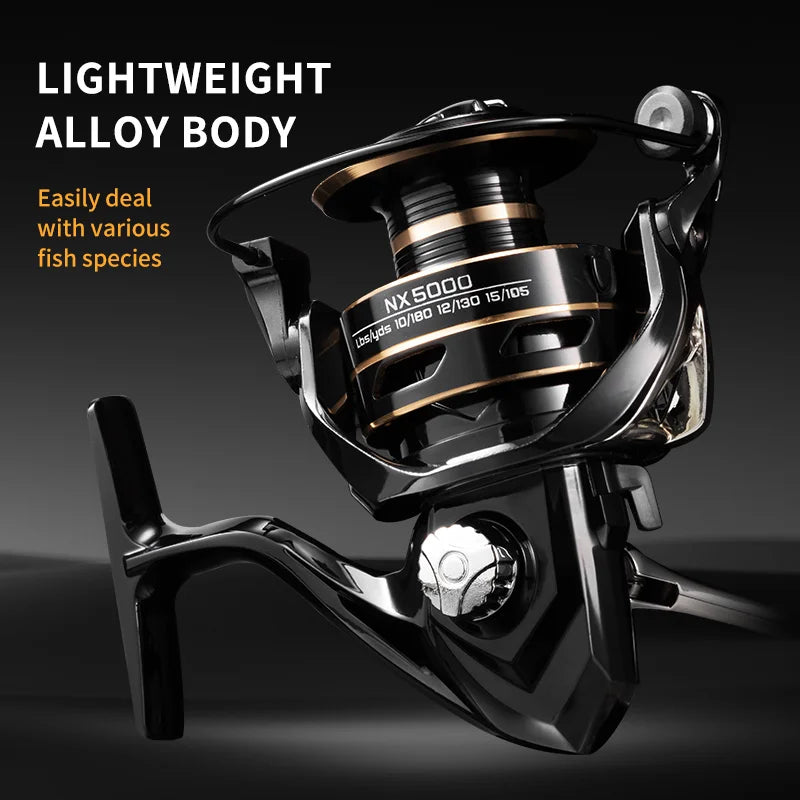J-Barzillai High Speed Spinning Fishing Reel With 10kg Drag System