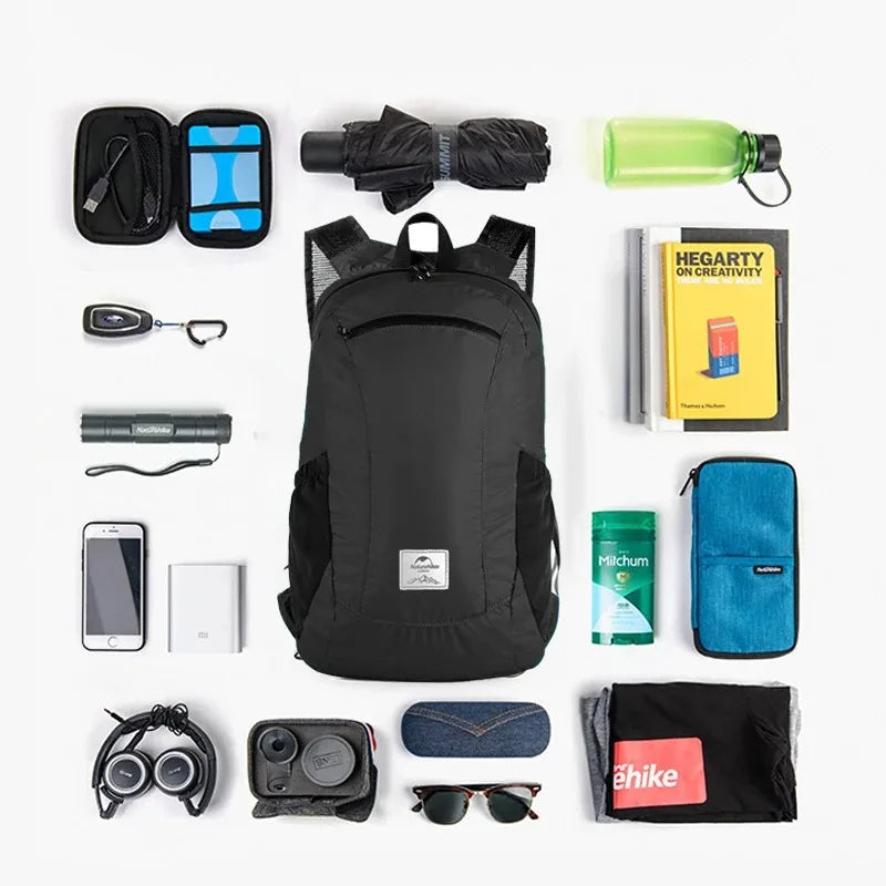 Naturehike Ultra Lightweight Nylon Backpack For Outdoor Hiking