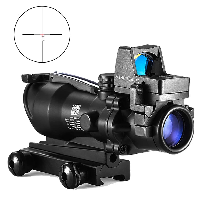 Nabila 4X32 Red Dot Tactical Rifle Scope