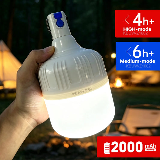 USB Rechargeable LED Outdoor Camping Lantern With Hook