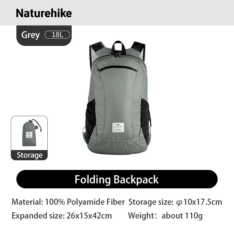 Naturehike Ultra Lightweight Nylon Backpack For Outdoor Hiking