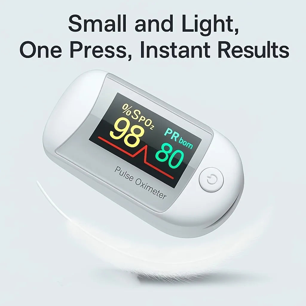 Jitesy Fingertip Pulse Oximeter Lcd Blood Oxygen Monitor