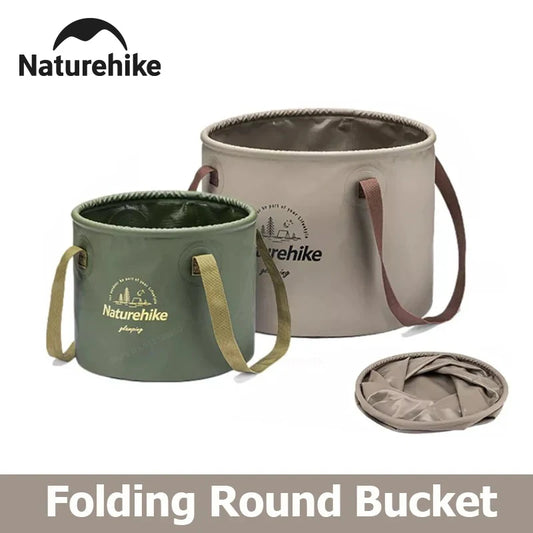 Naturehike Foldable Waterproof Outdoor Bucket for Camping and Fishing