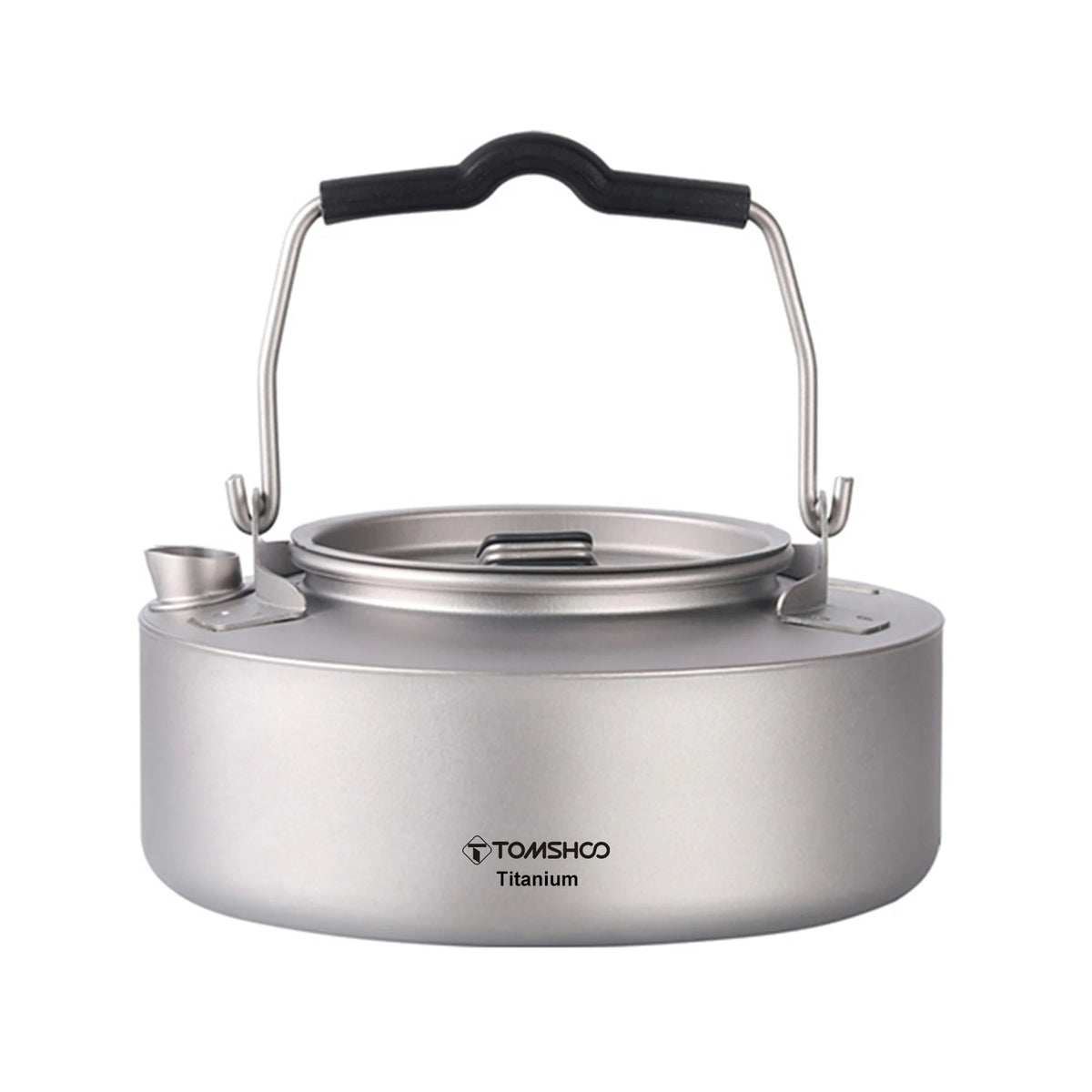 Tomshoo Portable Titanium Camping Water Kettle For Hiking