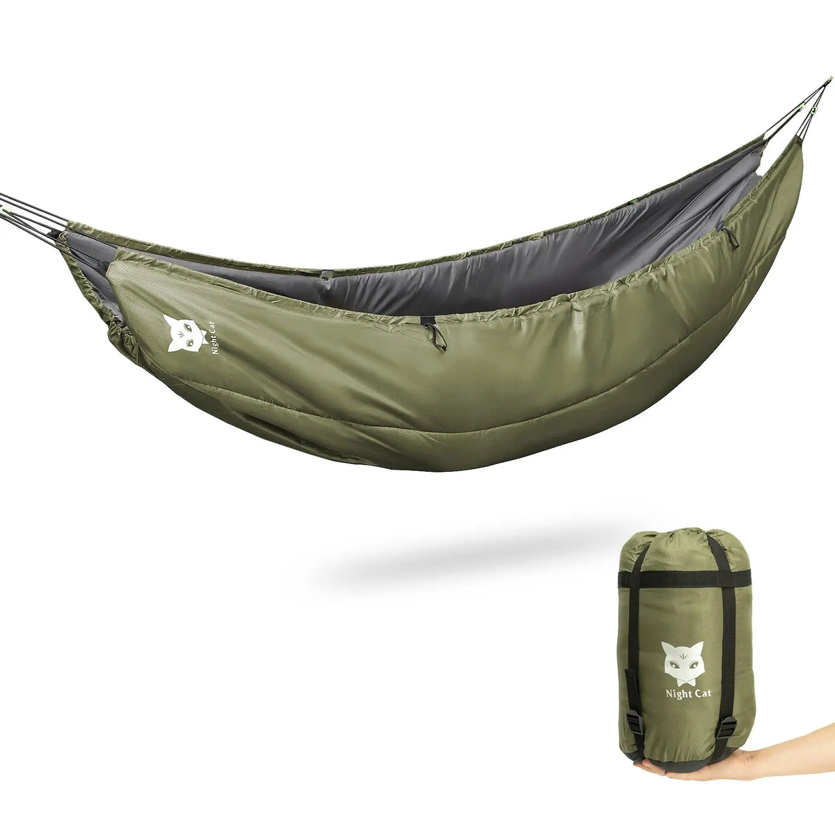 Lightweight Hammock Underquilt Sleeping Bag Cotton Insulated Under Blanket