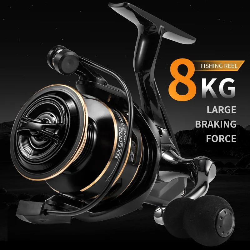 J-Barzillai High Speed Spinning Fishing Reel With 10kg Drag System